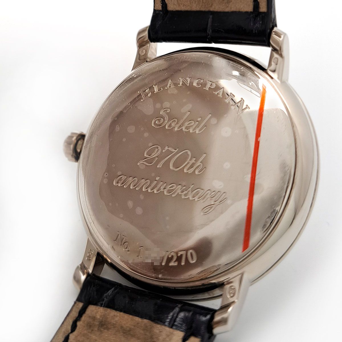 ブランパン BLANCPAIN ヴィルレ 4063-1542-55 K18ホワイトゴールド 自動巻き メンズ 腕時計