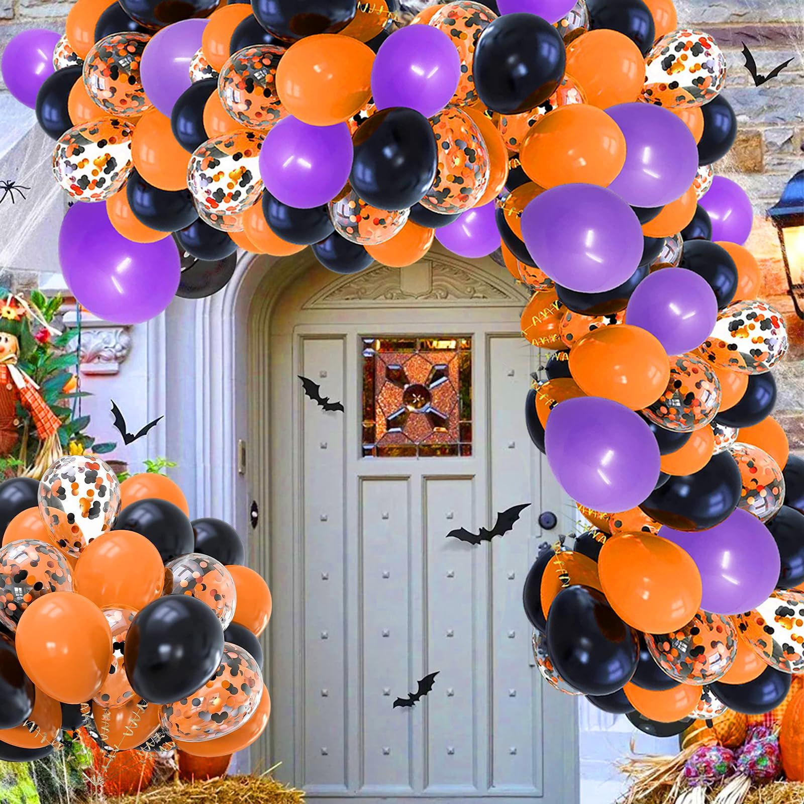 ☆送料無料☆】バルーン 風船 飾り付け ハロウィンバルーン 75個入 12