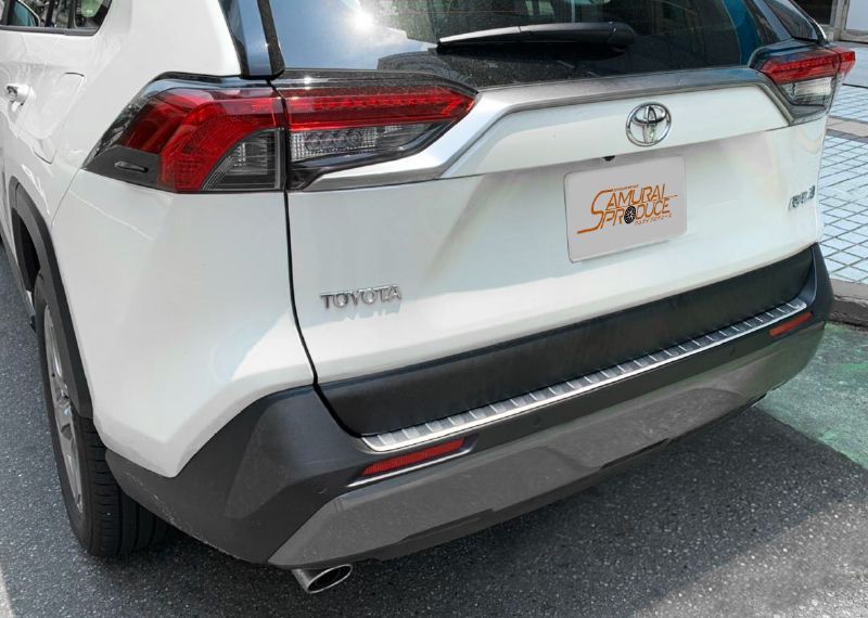 サムライプロデュース】トヨタ RAV4 50系 リアバンパーステップガード