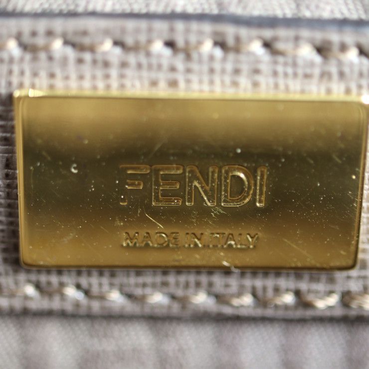 FENDI フェンディ デミ ジュール ピッコラ ハンドバッグ 8BT245 レザー 