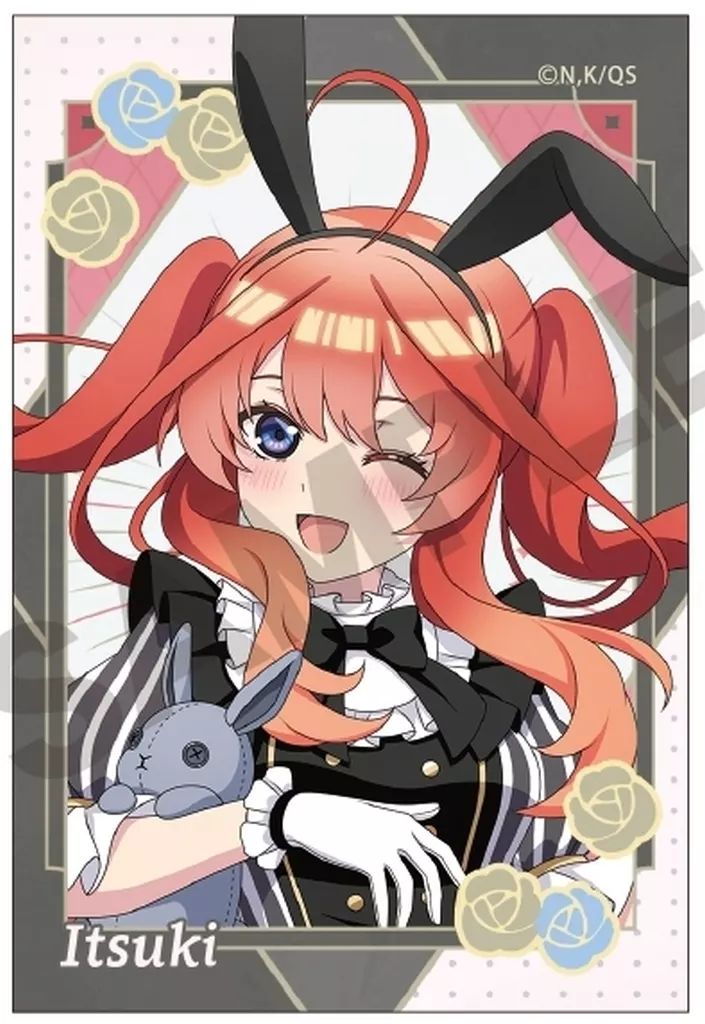 中古】バッジ・ビンズ 中野五月 モノクロバニードレス アート缶バッジ