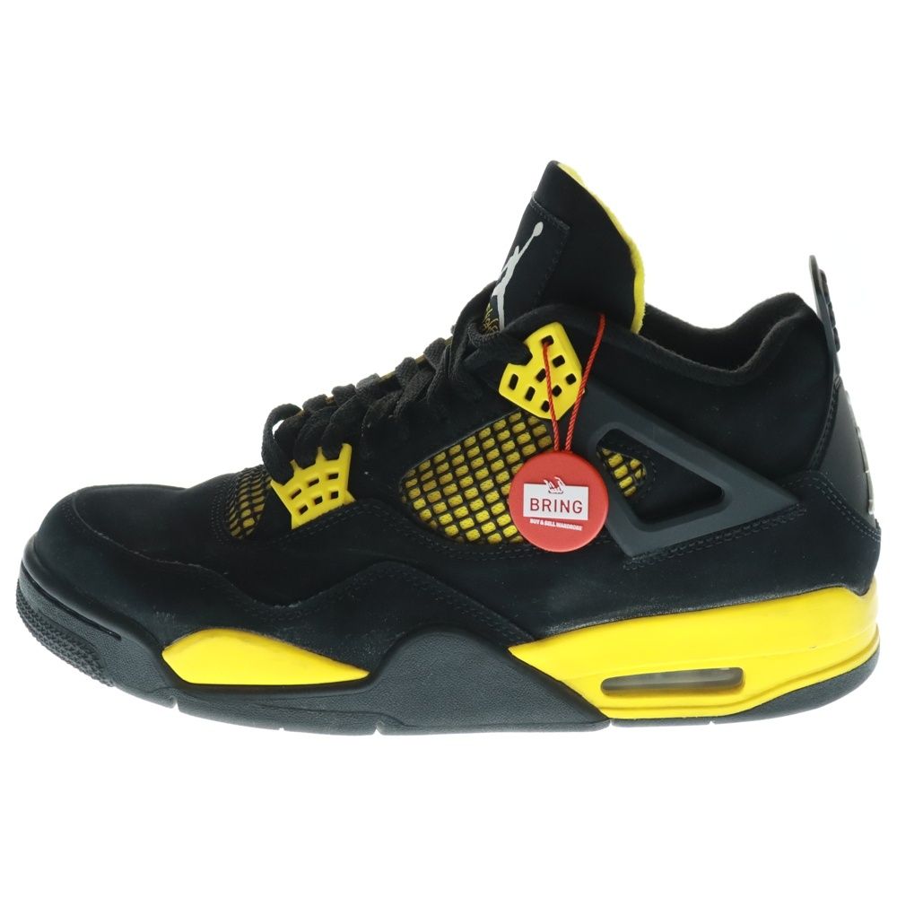 Air Jordan ハイカット シューズ イエロー/ブラック NIKE AIR JORDAN 1 MID エアジョーダン1 ミッド BMP NEW LOVE 黒