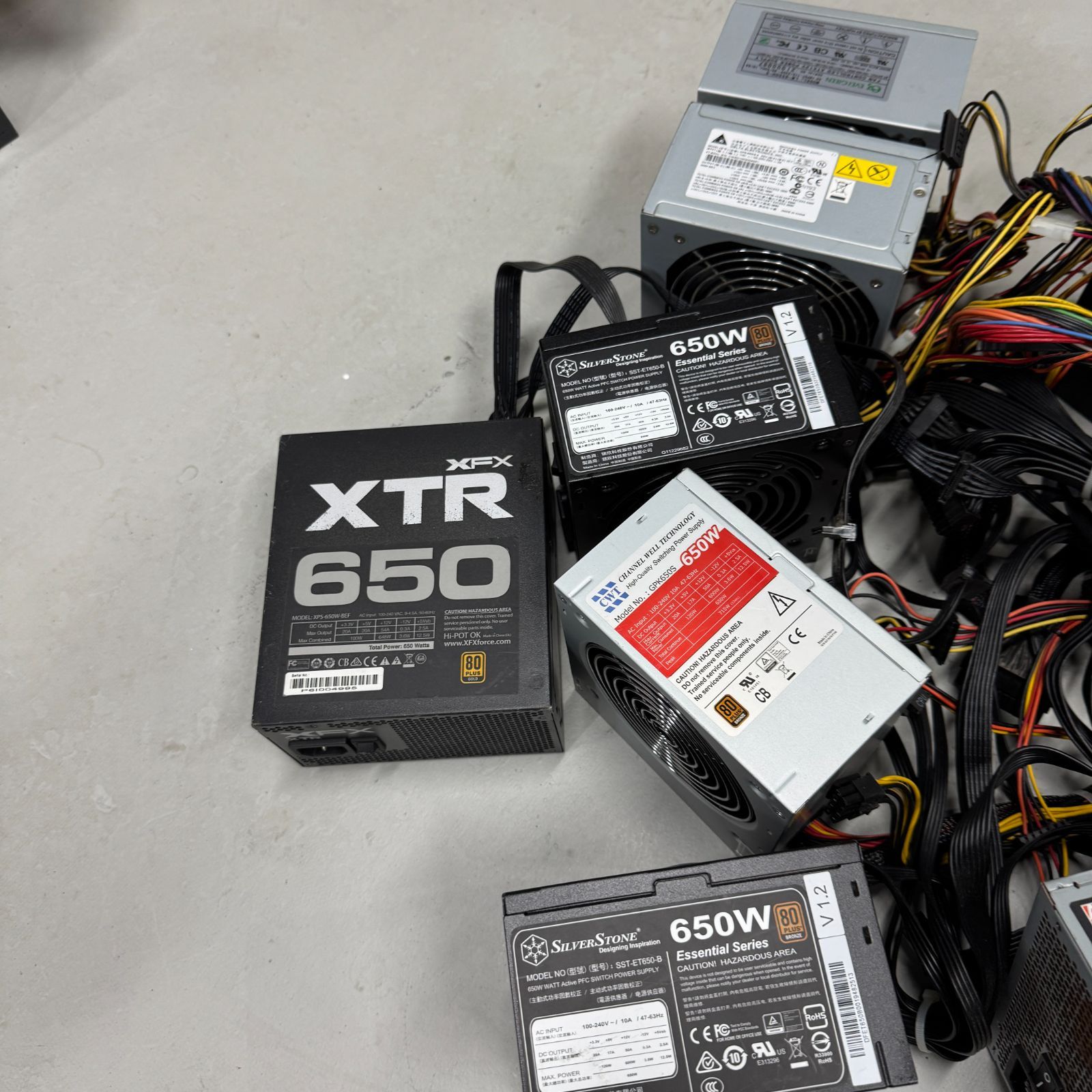 F7 通電 済 電源ユニット 600W～650W 7個 700W～750W 4個