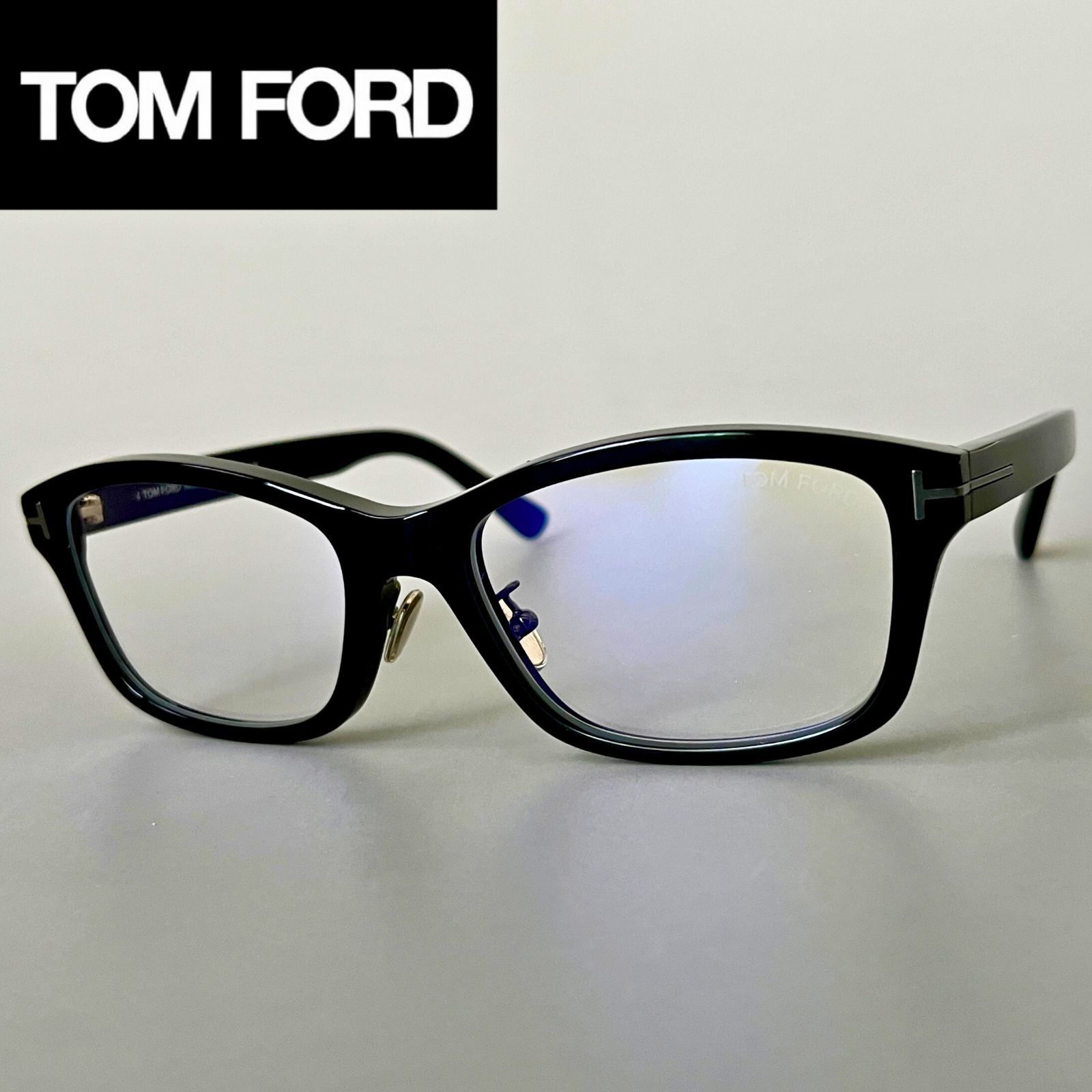 トムフォード メガネ 伊達眼鏡 FT5724-D-B-N/V 001 TOM FORD メンズ レディース アジアンフィット - メルカリ