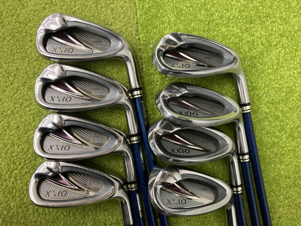 DUNLOP|XXIO 8 レディス|XXIO MP800|FLEX L|5～9 S A P 8本|アイアンセット