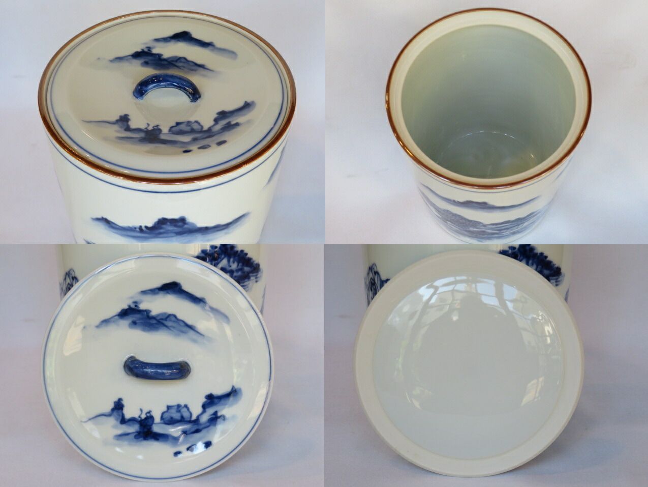 茶道具 水指 松竹梅紋 桃山窯 NO310 茶道具 水指 松竹梅紋 桃山窯 NO310