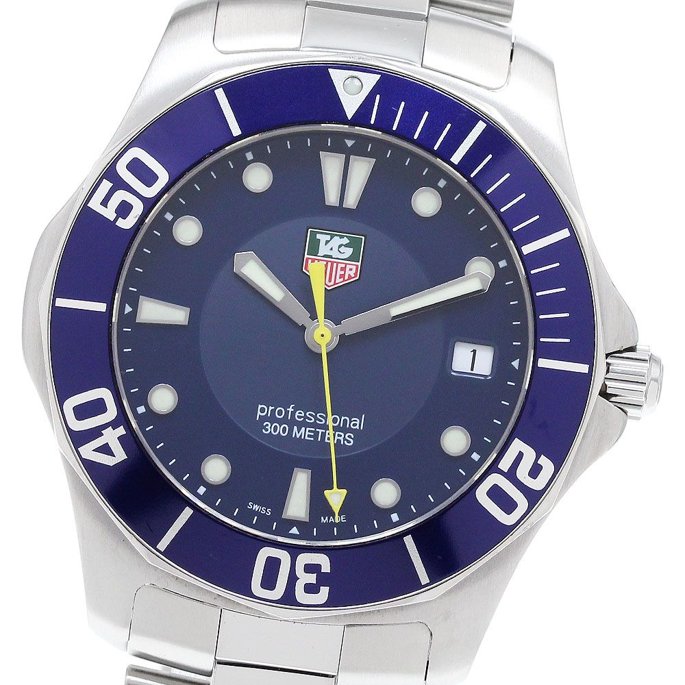 タグホイヤー TAG HEUER WAB1112 アクアレーサー デイト クォーツ メンズ _910211