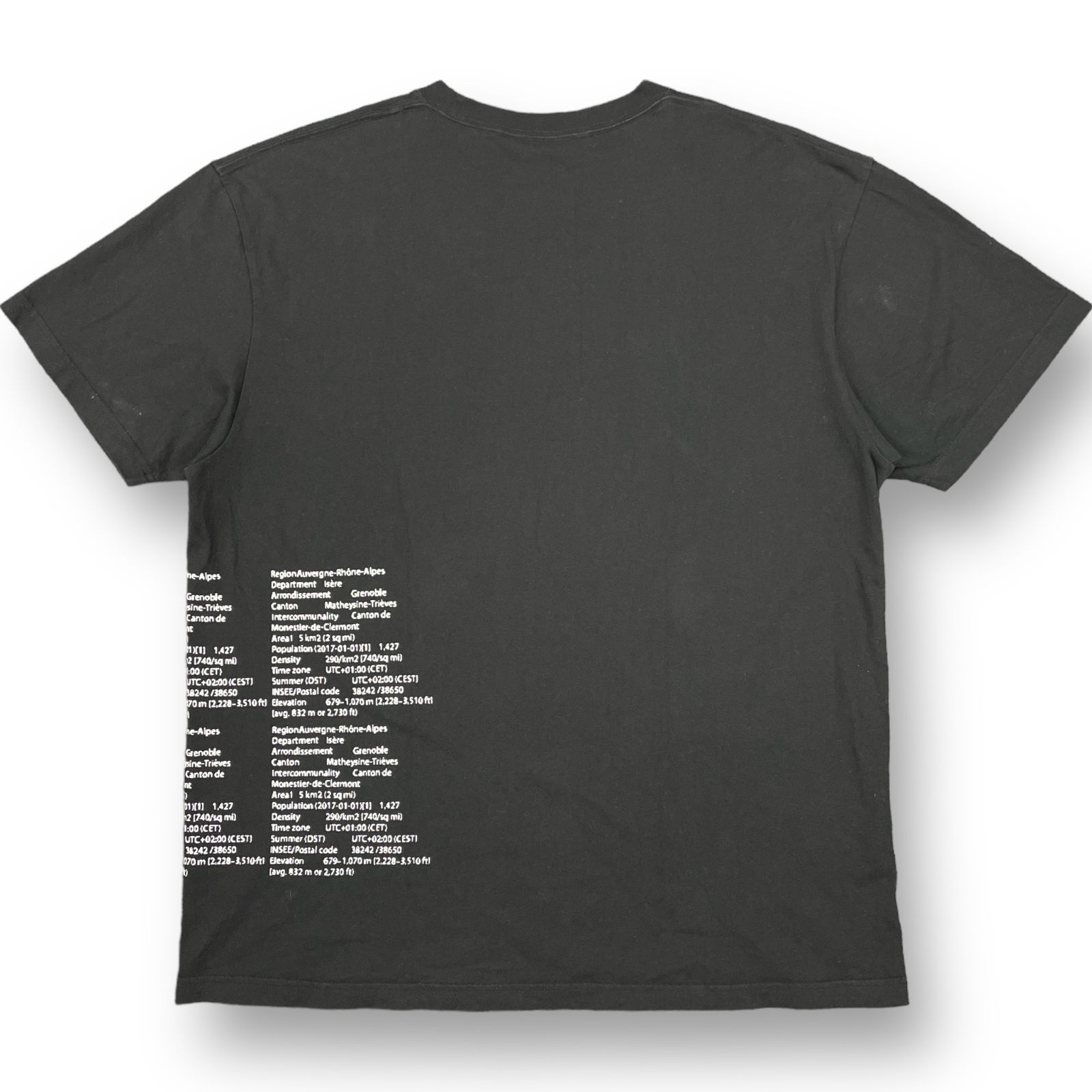 国内正規 MONCLER GENIUS ワッペン プリント クルーネック Tシャツ 