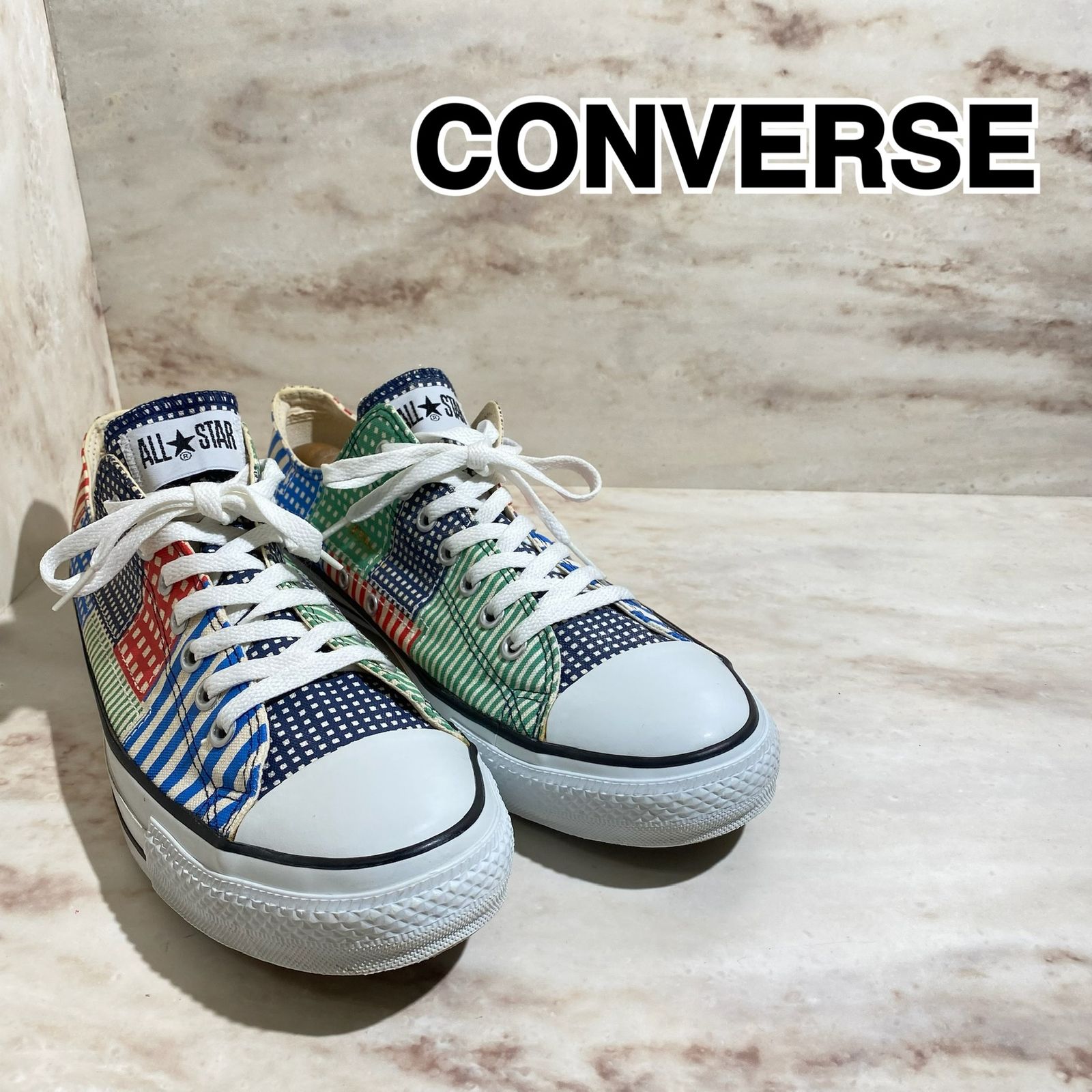 訳アリ品】CONVERSE コンバース スニーカー カラフル レア 希少 US11.5 ...