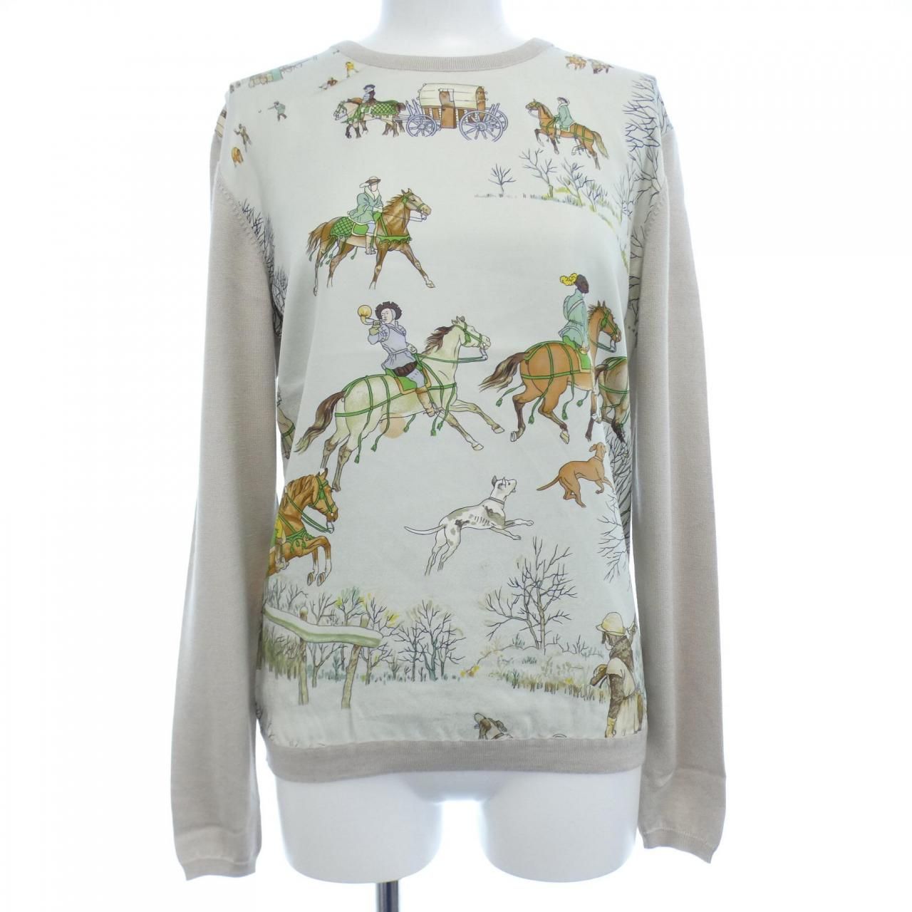 HERMES ヴィンテージ　アパレル　ニット reine-web_21-030967