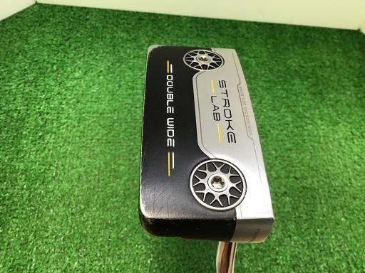 オデッセイ STROKE LAB BLACK DOUBLE WIDE 34インチ パター PT STROKE LAB BLACK フレックスその他 メンズ 男性用 右利き 右用 Dランク ゴルフクラブ