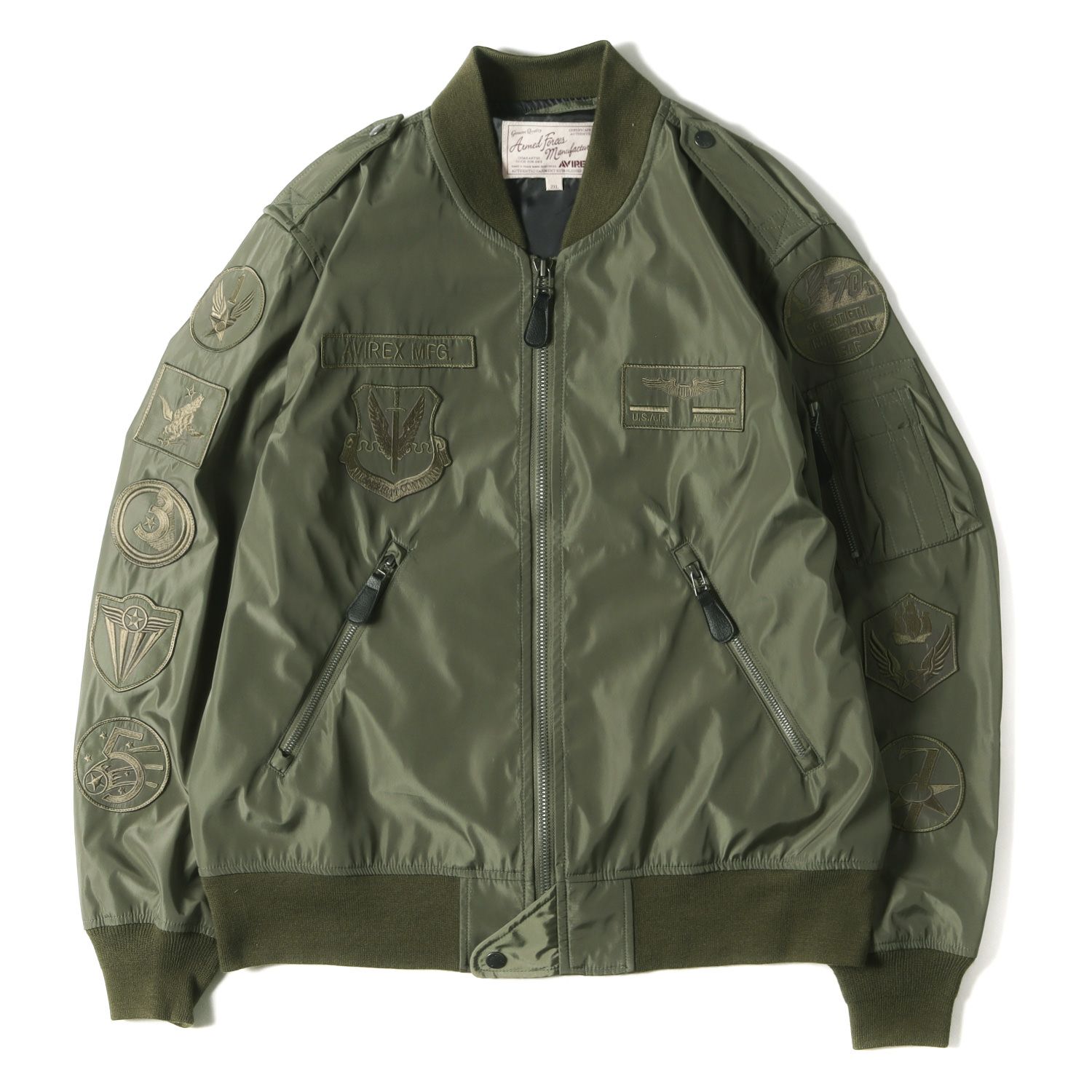 美品 AVIREX アヴィレックス ジャケット サイズ:2XL アメリカ空軍70 