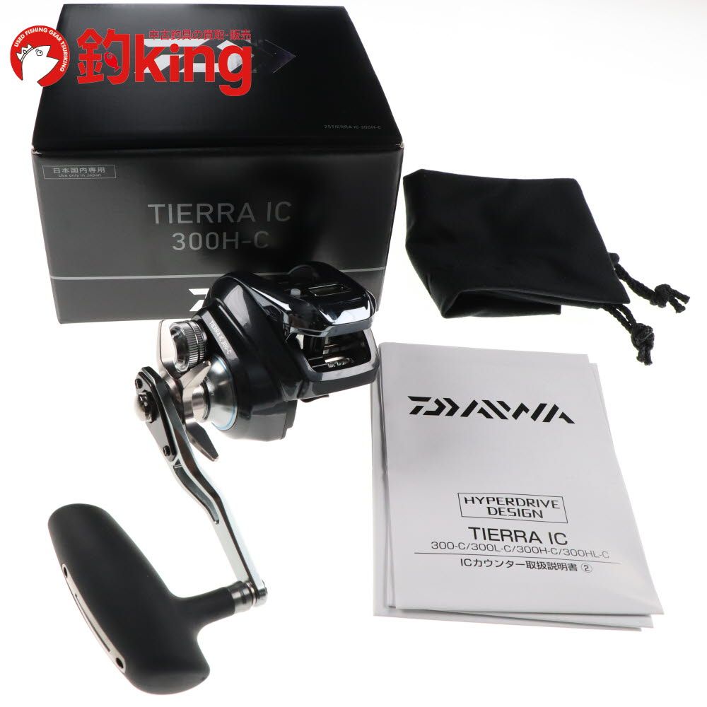 DAIWA - 【中古/未使用品】 ダイワ 25 ティエラIC 300H-C   /V060M ダイワ 25 ティエラIC 300H-C /V060M 未使用 太刀魚 タチウオ