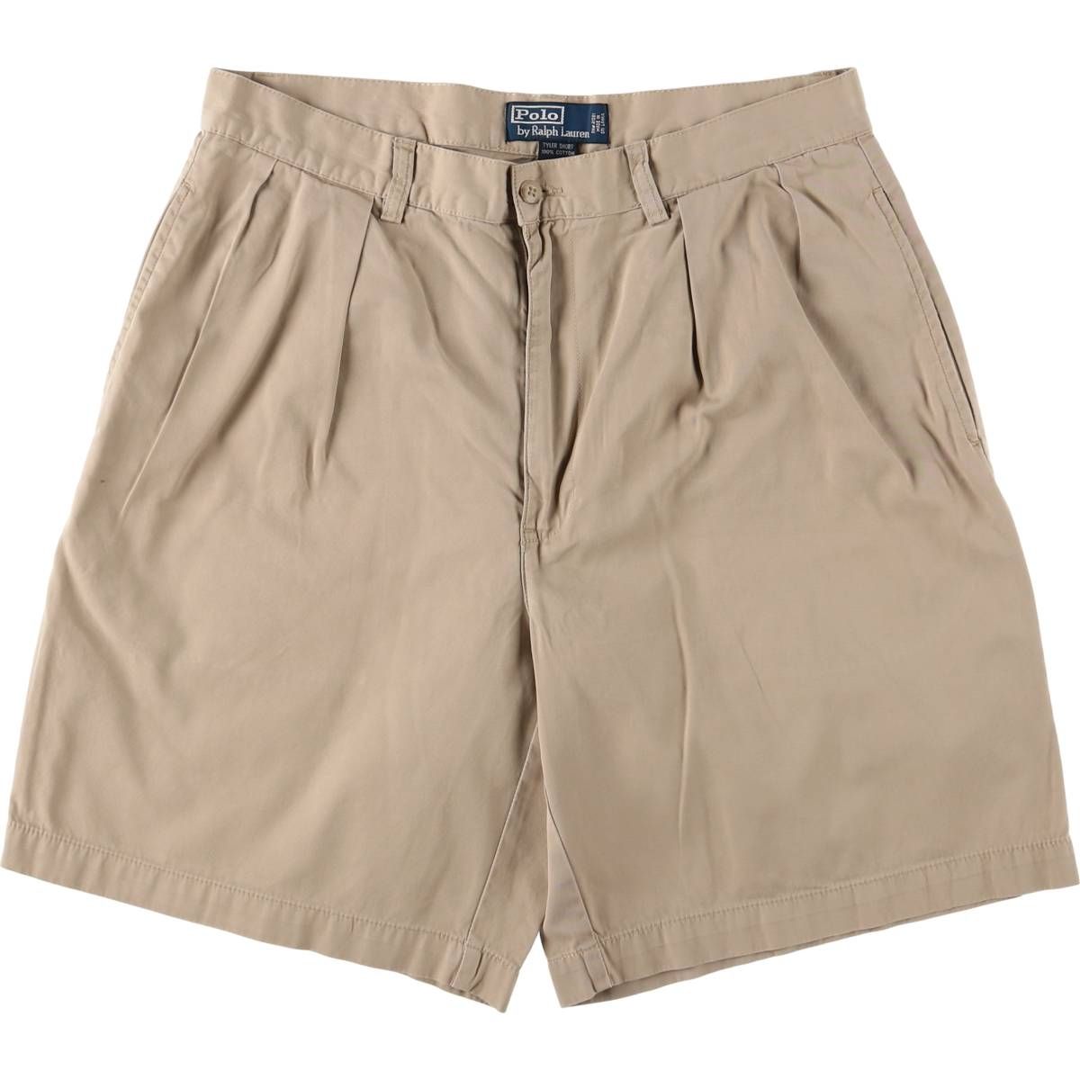 POLO by RalphLauren TYLERショーツ 極太2タック W35 POLO by RalphLauren TYLERショーツ 極太2タック W35 - メルカリ