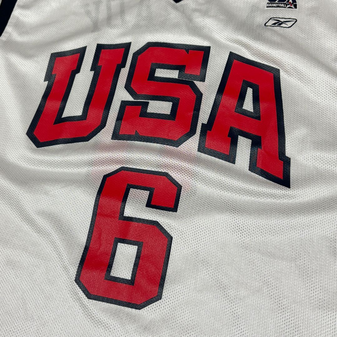 USA代表 トレイシー・マグレディ ユニフォーム Reebok ホワイト XL ジャージ NBA T-MAC バスケ 古着 アメリカ代表 - メルカリ