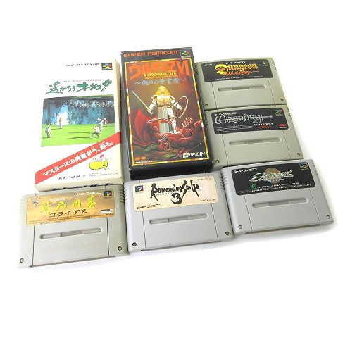 ジャンク　スーパーファミコン　ソフト　セット　まとめ売り 2025年最新】Yahoo!オークション -スーパーファミコン ソフト