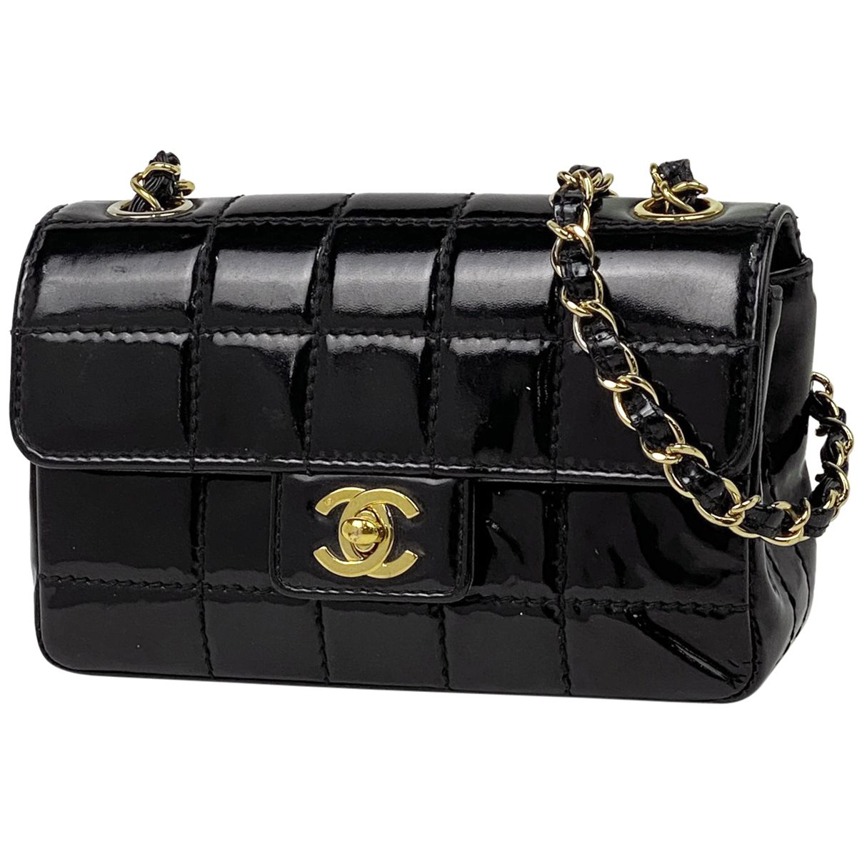 クーポン利用で1000円OFF シャネル CHANEL ミニチェーン ショルダー