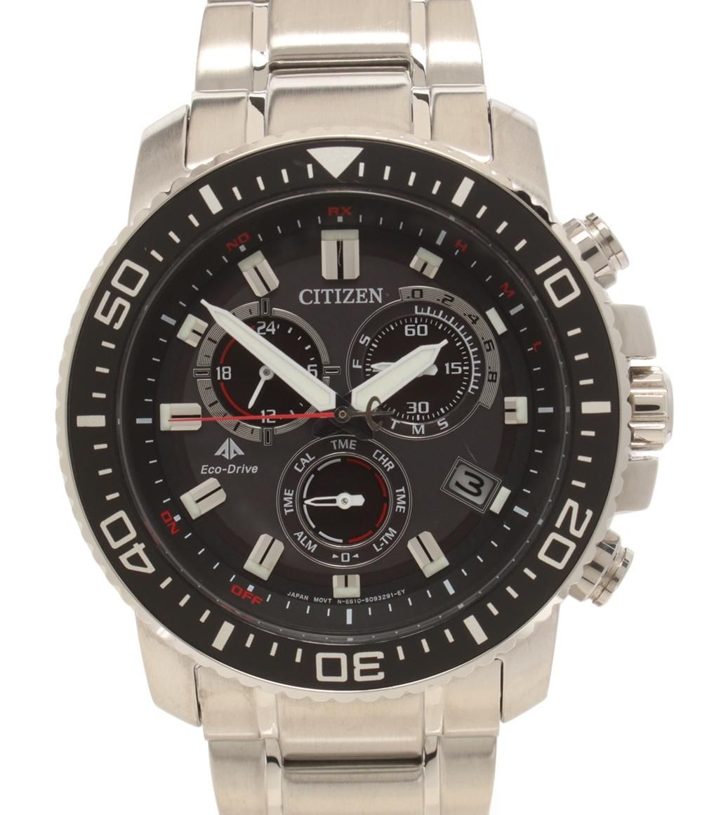 シチズン 腕時計 PMP56-3051 ソーラー ブラック メンズ CITIZEN