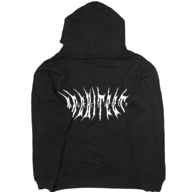 Danke Schon ダンケシェーン 23AW JERSEY HOODY 立体ロゴ ジップアップパーカー UNS23AW-020B L ブラック スウェット ジャージー トップス【新古品】【中古】【Danke Schon】 Danke Schon ダンケシェーン 23AW JERSEY HOODY 立体ロゴ ジップアップ