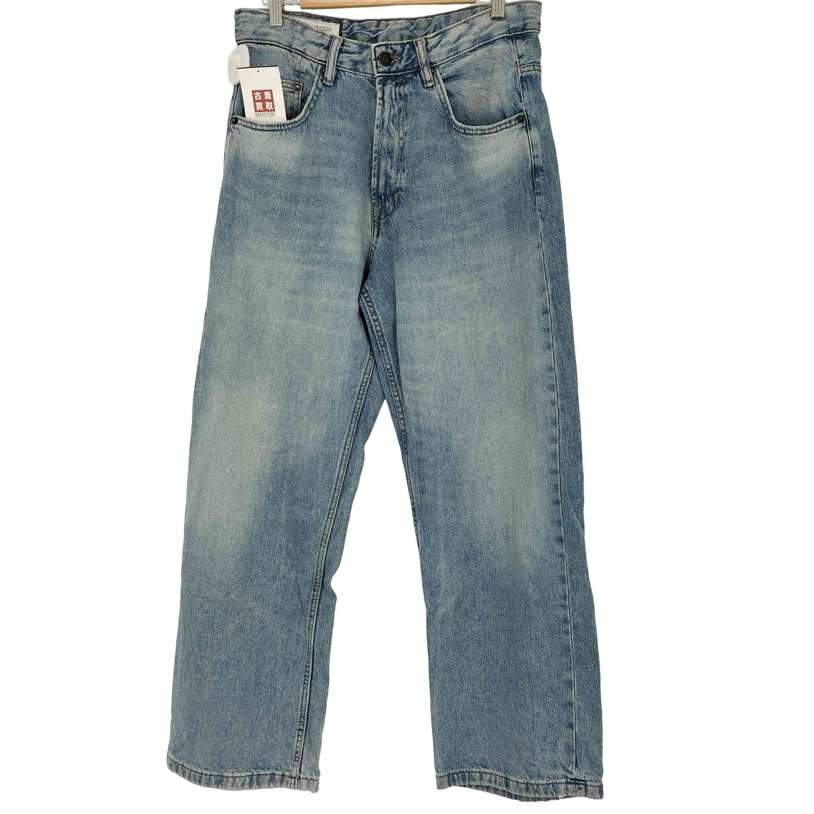 ZARA バギーフィットデニム　EUR36 バギーフィット ステッチジーンズ - ブラック | ZARA Japan / 日本