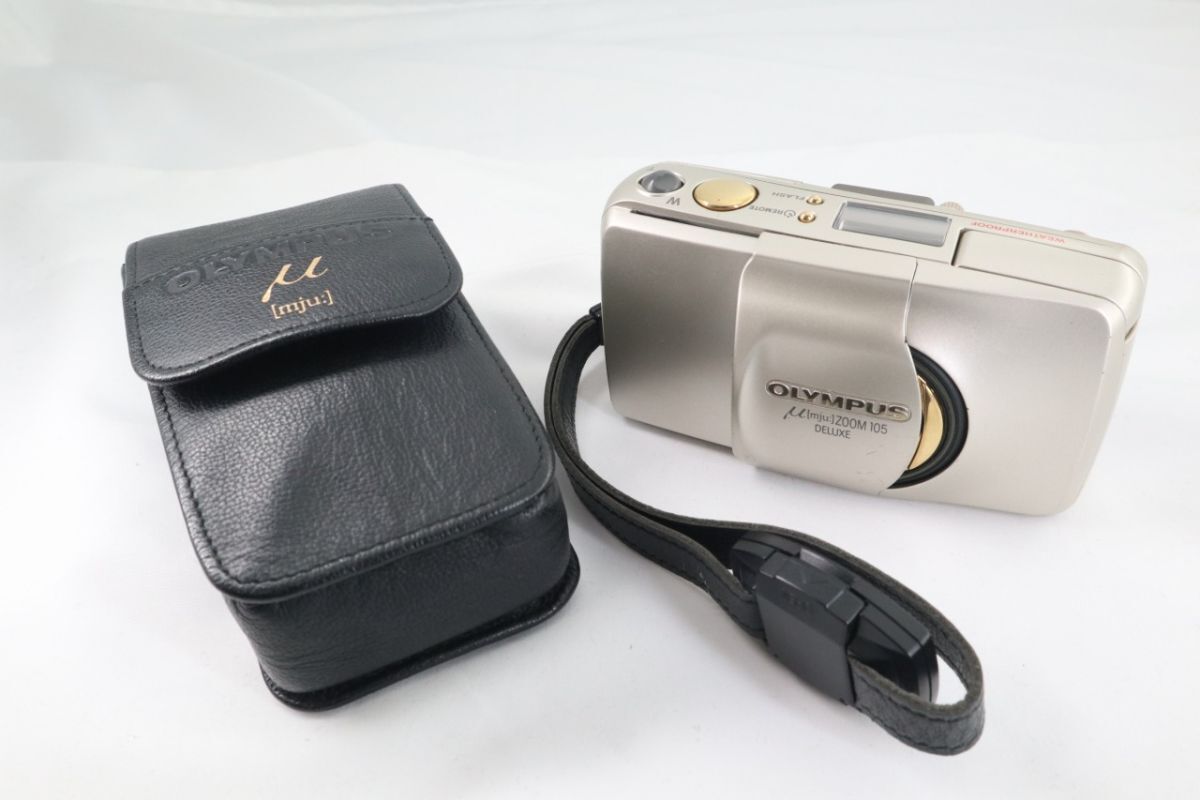 OLYMPUS μ mju ZOOM 105 DELUXE オリンパス コンパクトフィルムカメラ f01104