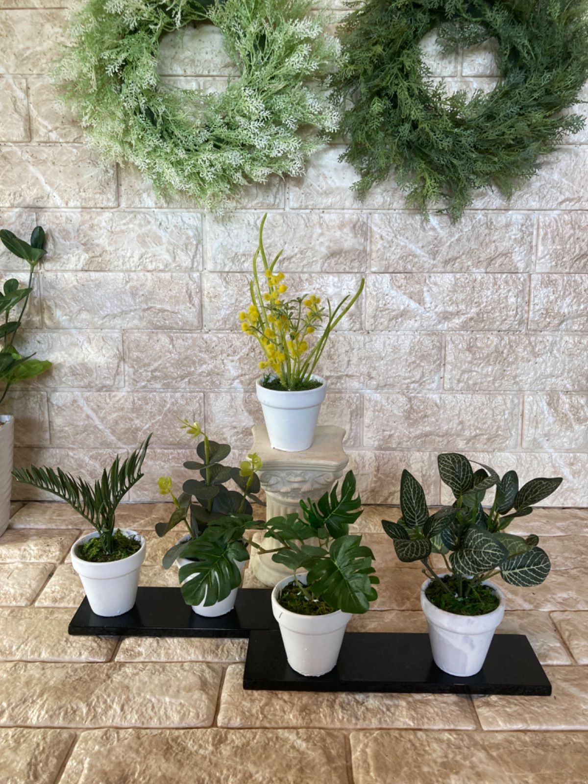 光触媒　人工観葉植物　ウォールグリーン　フェイクグリーン　ツートントネリコ1.8 光触媒 人工観葉植物 ウォールグリーン フェイクグリーン ツートン