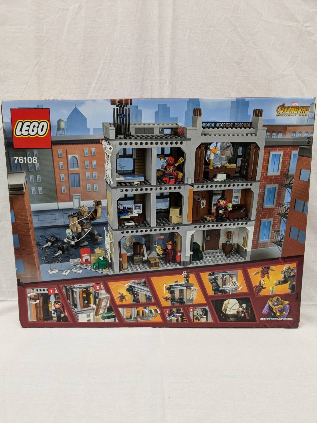 レゴ LEGO 76108 ドクターストレンジの神聖な館での戦い スーパー