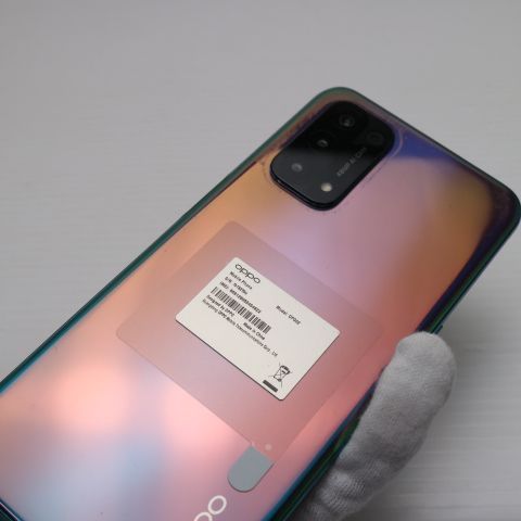 超美品 OPPO A54 5G OPG02 ファンタスティックパープル 本体
