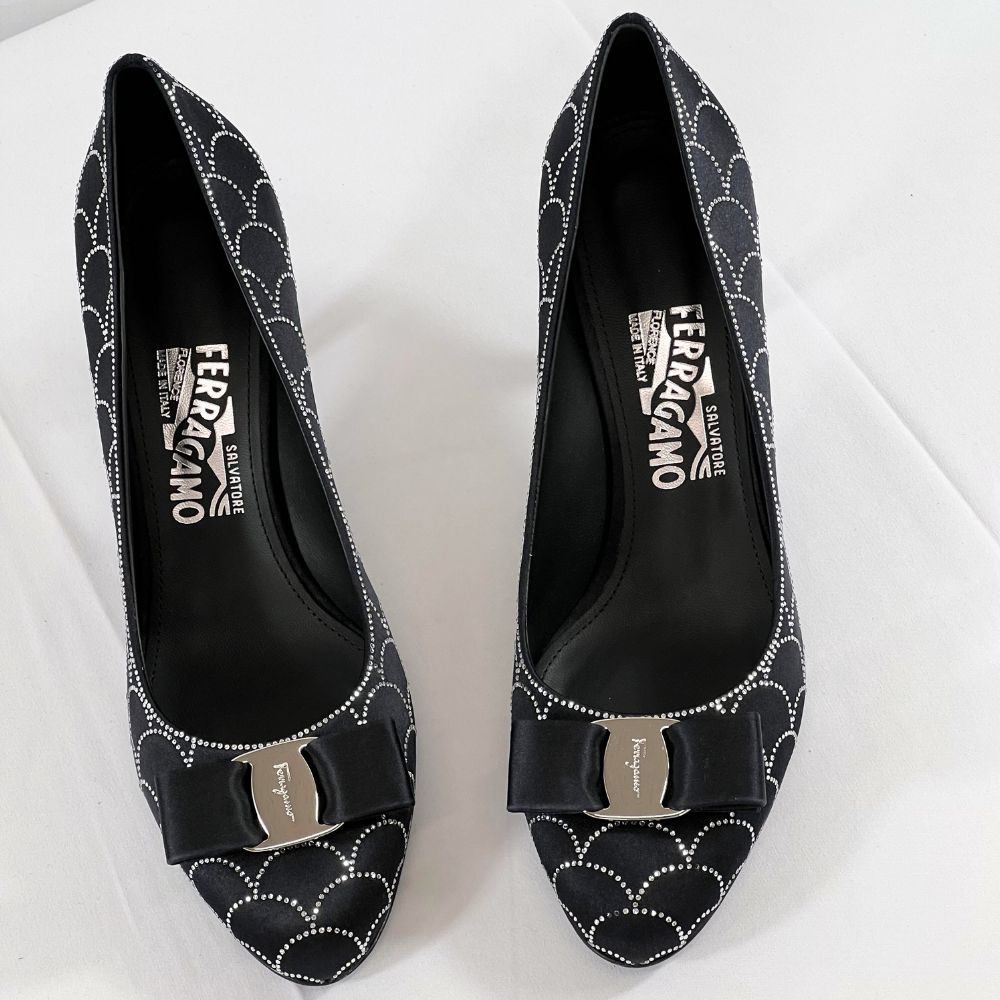 サルヴァトーレフェラガモ　高ヒール 中古・古着通販】Salvatore Ferragamo (サルヴァトーレ