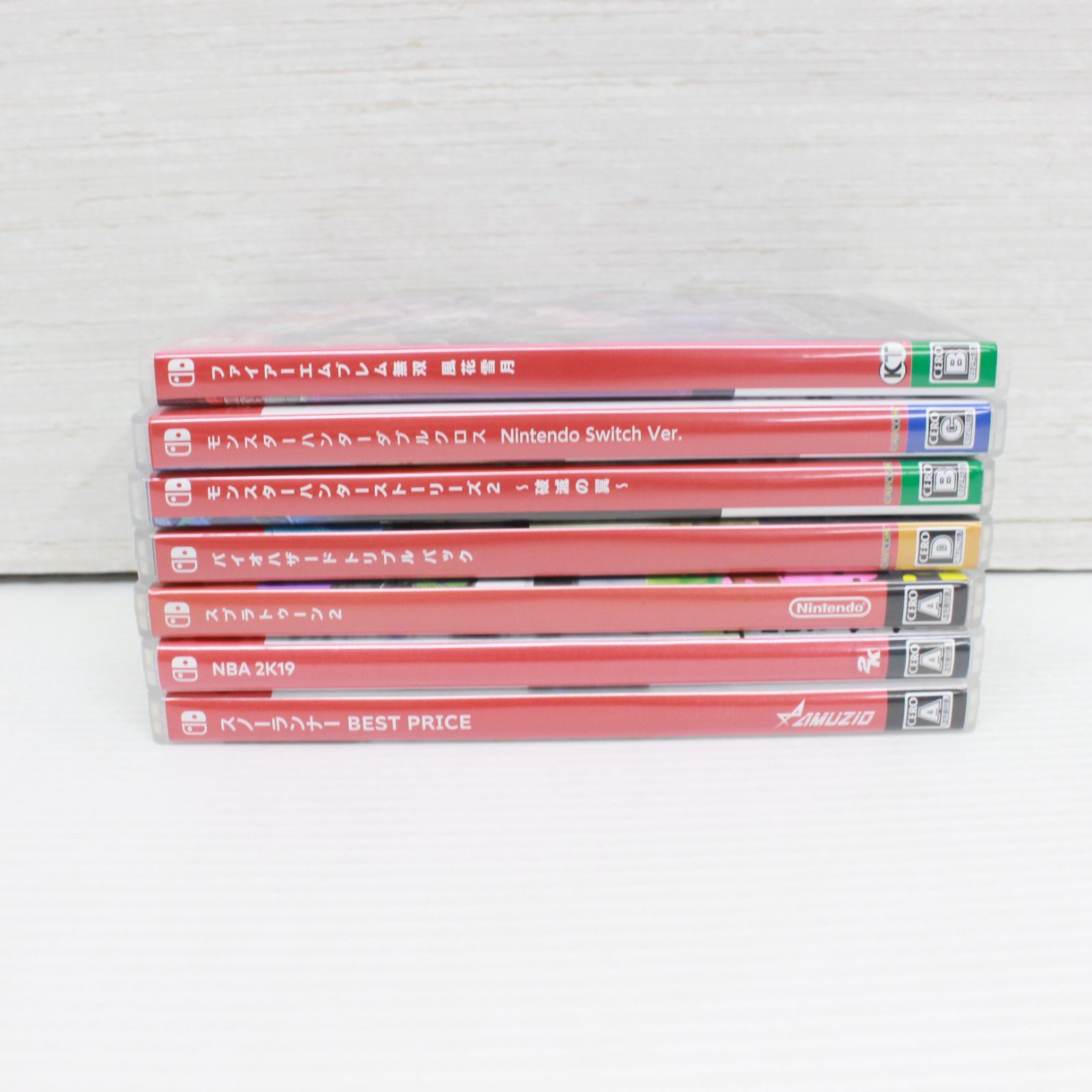 在庫限り　Switch ソフトセット ☆344 Nintendo Switchソフト まとめ売り 7点セット ファイヤー