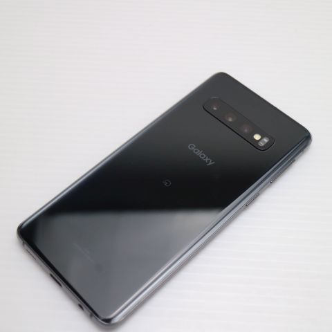 新品同様 SCV41 Galaxy S10 プリズムブラック スマホ 本体 白