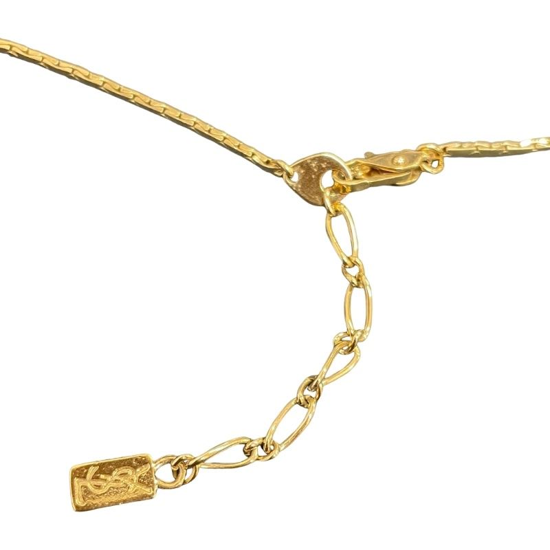 YVES SAINT LAURENT イヴサンローラン ストーン ネックレス