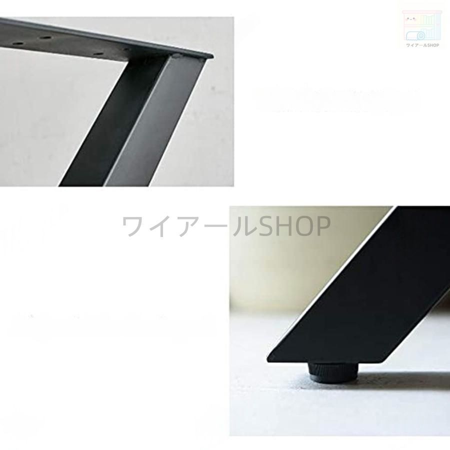 期間 アイアンレッグ テーブル脚 DIY用 ダイニングテーブル脚 置き換え バーデスク脚 ブラック 工業風 人気 おすすめ MARWIL-DEMENAGEMENTS_CH