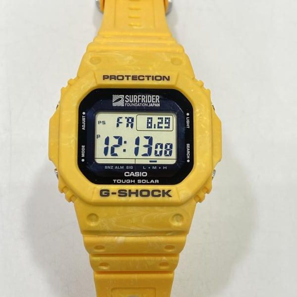 中古】G-SHOCK×SURFRIDER FOUNDATION JAPAN タフソーラー