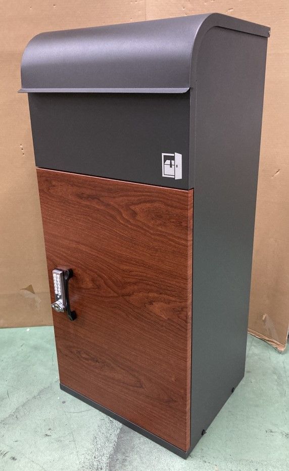 アウトレット 宅配ボックス ルスネコボックス Premium 大容量 複数受取り 大型 チャコール T985