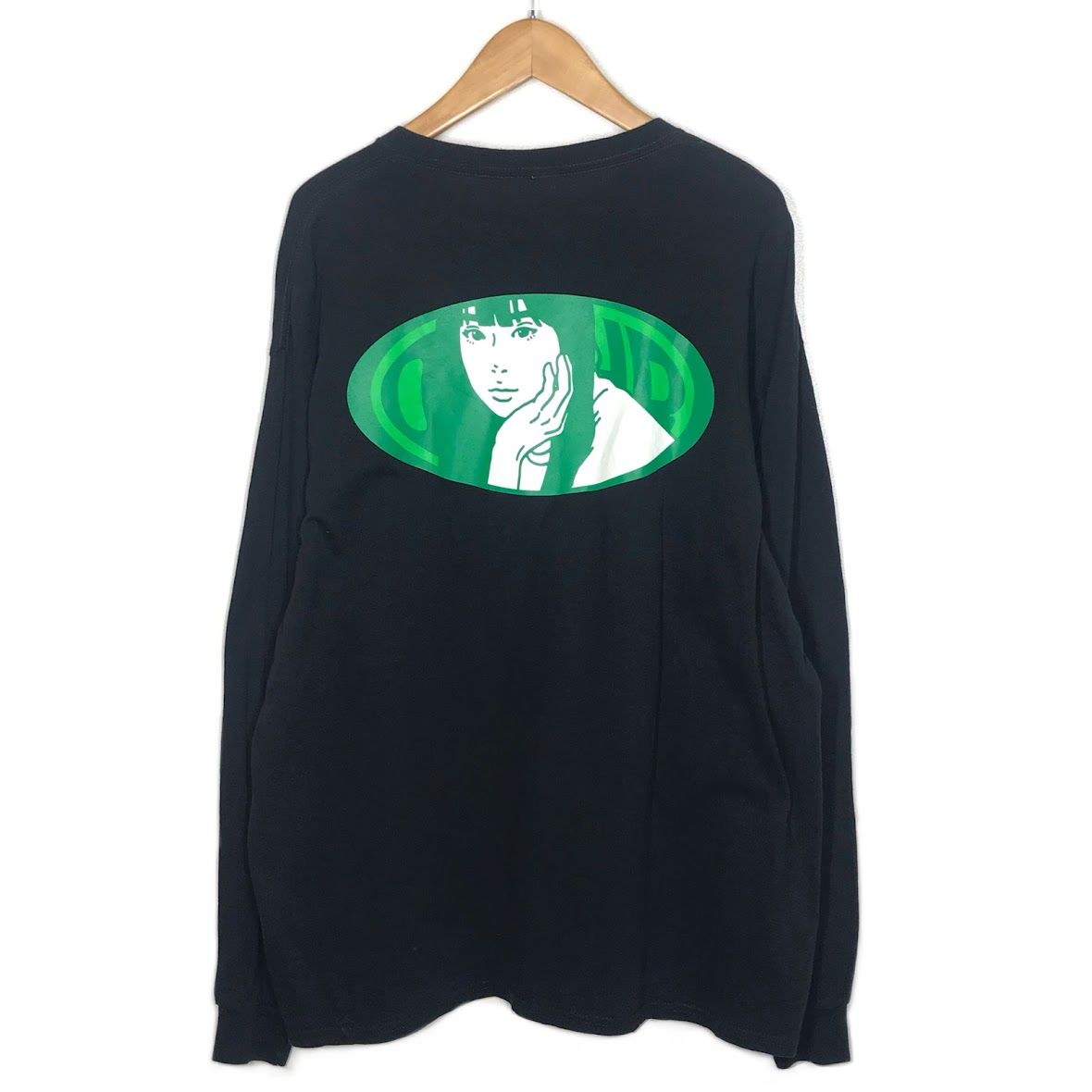 Kyne ROUTE3 キネ onair オンエア 倉吉店】ON AIR × Kyne オンエア キネ 長袖Tシャツ ブラック