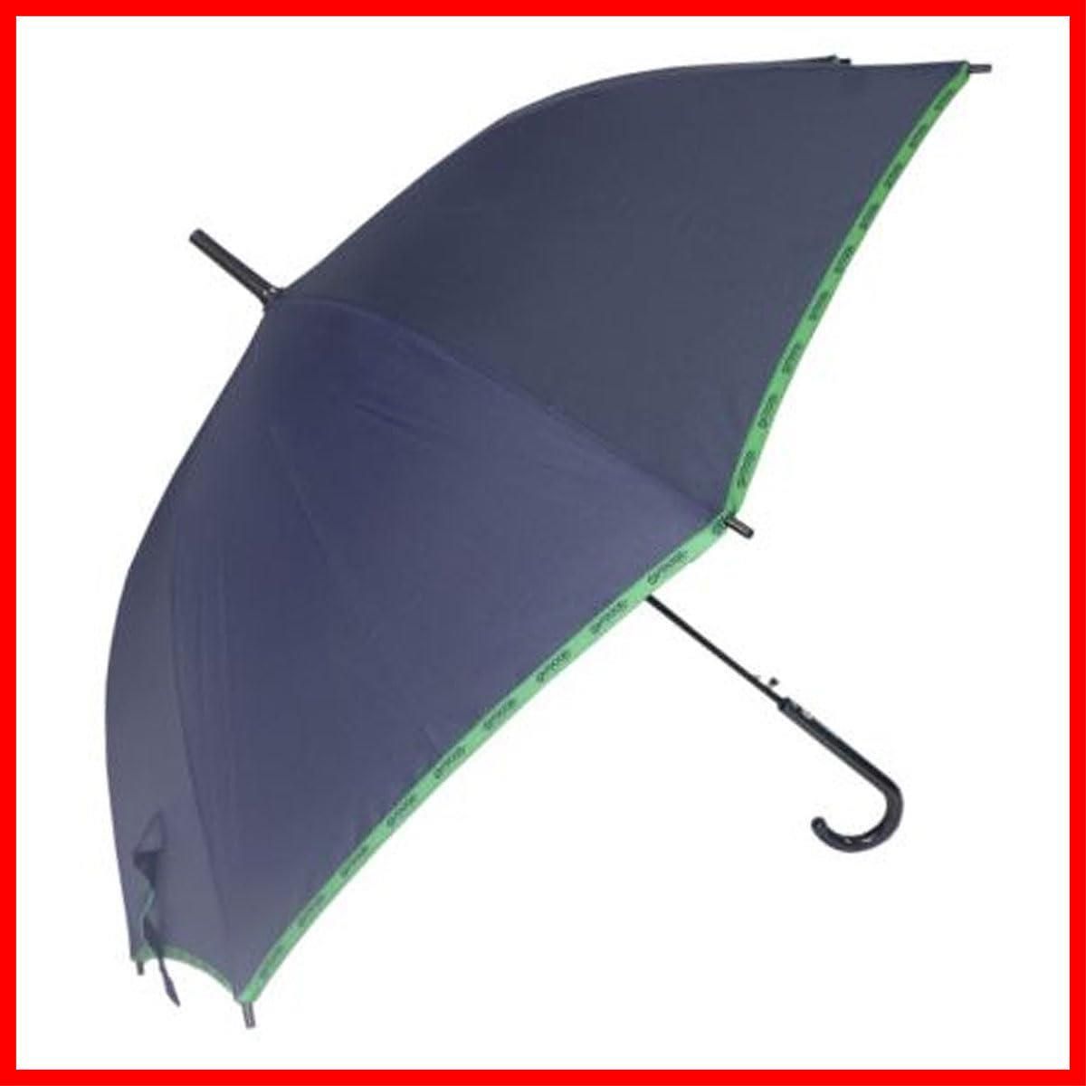 ネイビー 58 cm グラスファイバー ジャンプ傘 ワンタッチ おしゃれ シンプル 女の子 男の子 通学 ガールズ ボーイズ 子供 ブランド 長傘 雨傘 キッズ PRODUCTS アウトドアプロダクツ OUTDOOR