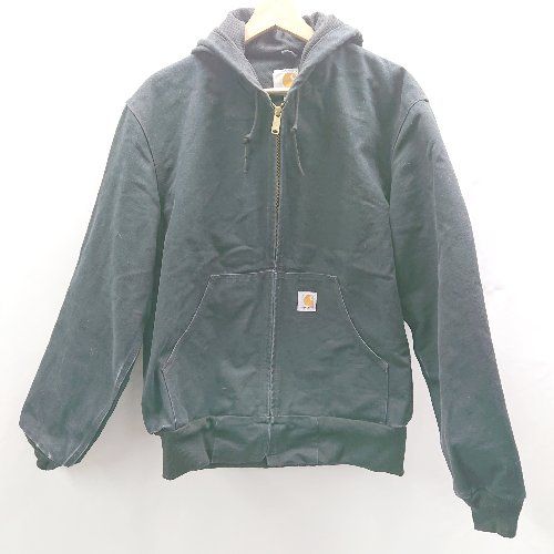 Θ Carhartt カーハート ダックアクティブジャケット J131-BLK 長袖 ジャケット 上着 サイズ S ブラック系 メンズ E 1502030041033