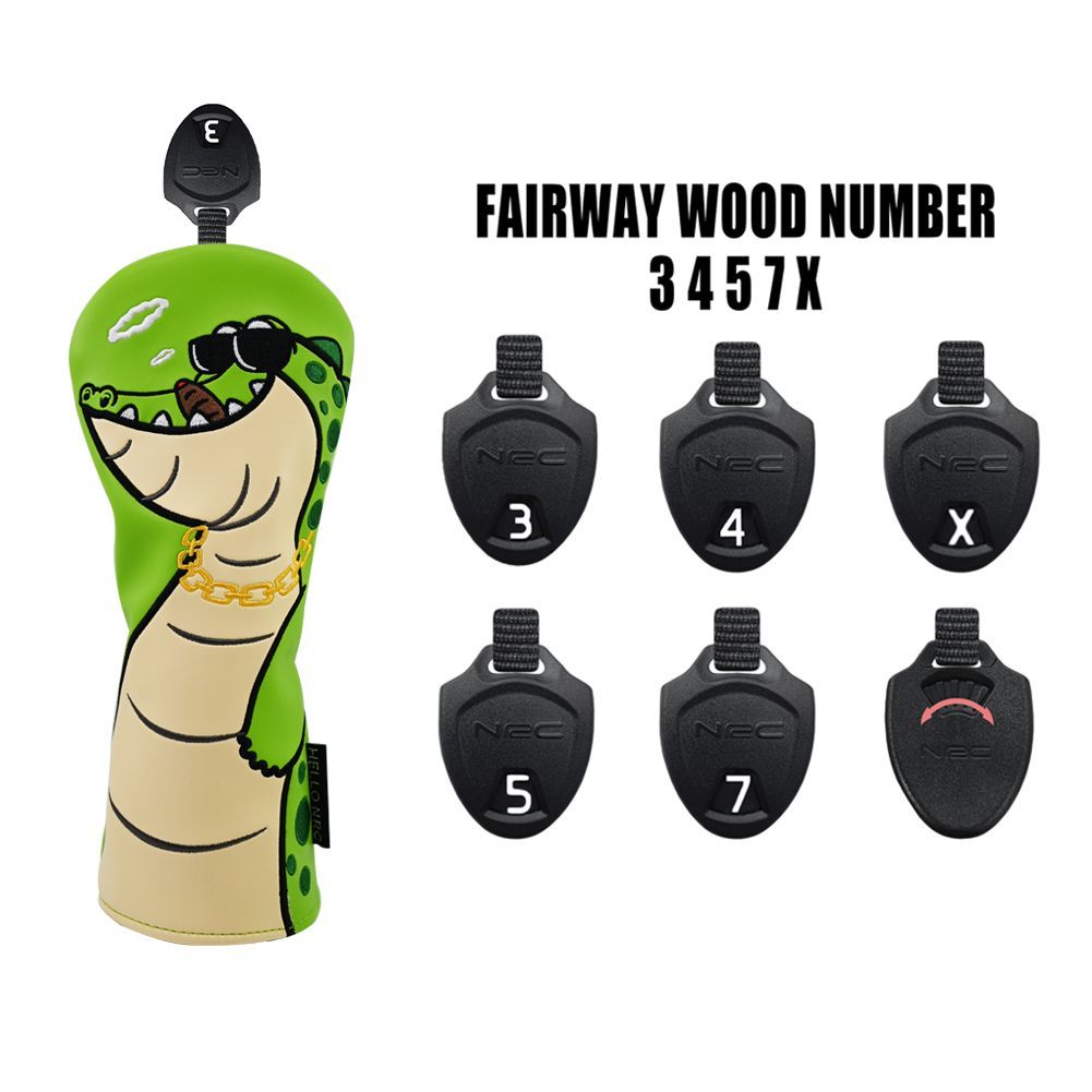 PEARLY GATES ヘッドカバー 3点セット FW用1本 UT用2本 PEARLY GATES