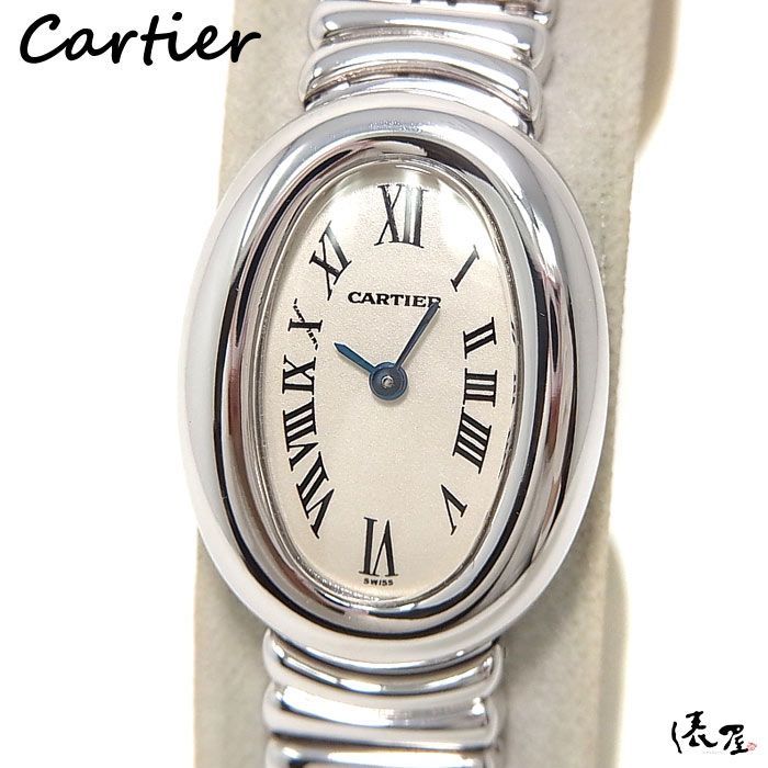 K18WG】カルティエ ミニベニュワール コンプリート済 レディース Cartier 時計 腕時計 中古 ホワイトゴールド【送料無料】 - メルカリ