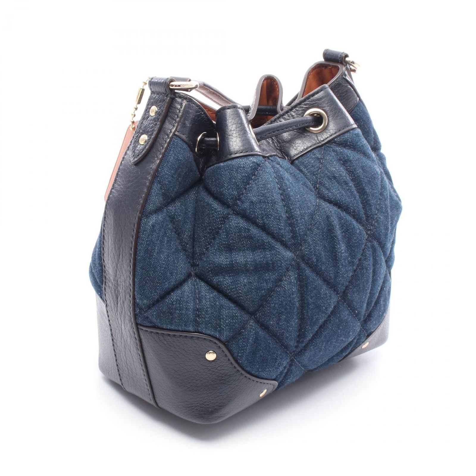 コーチ　ショルダーバッグ コーチ COACH ショルダーバッグ キルテッド F37489 インディゴ