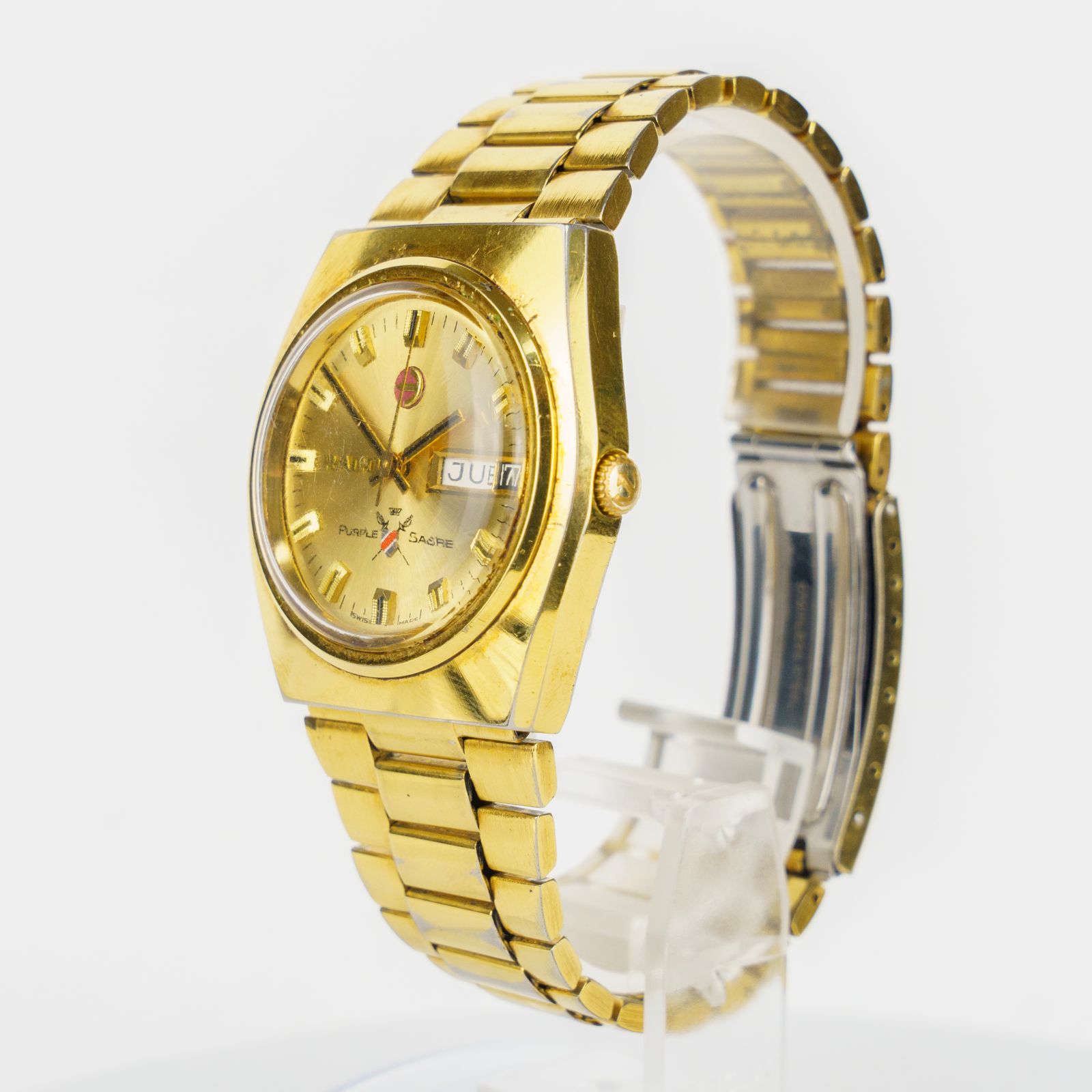 美品】RADO パープルセイバー 625-3068 メンズ 自動巻き 腕時計