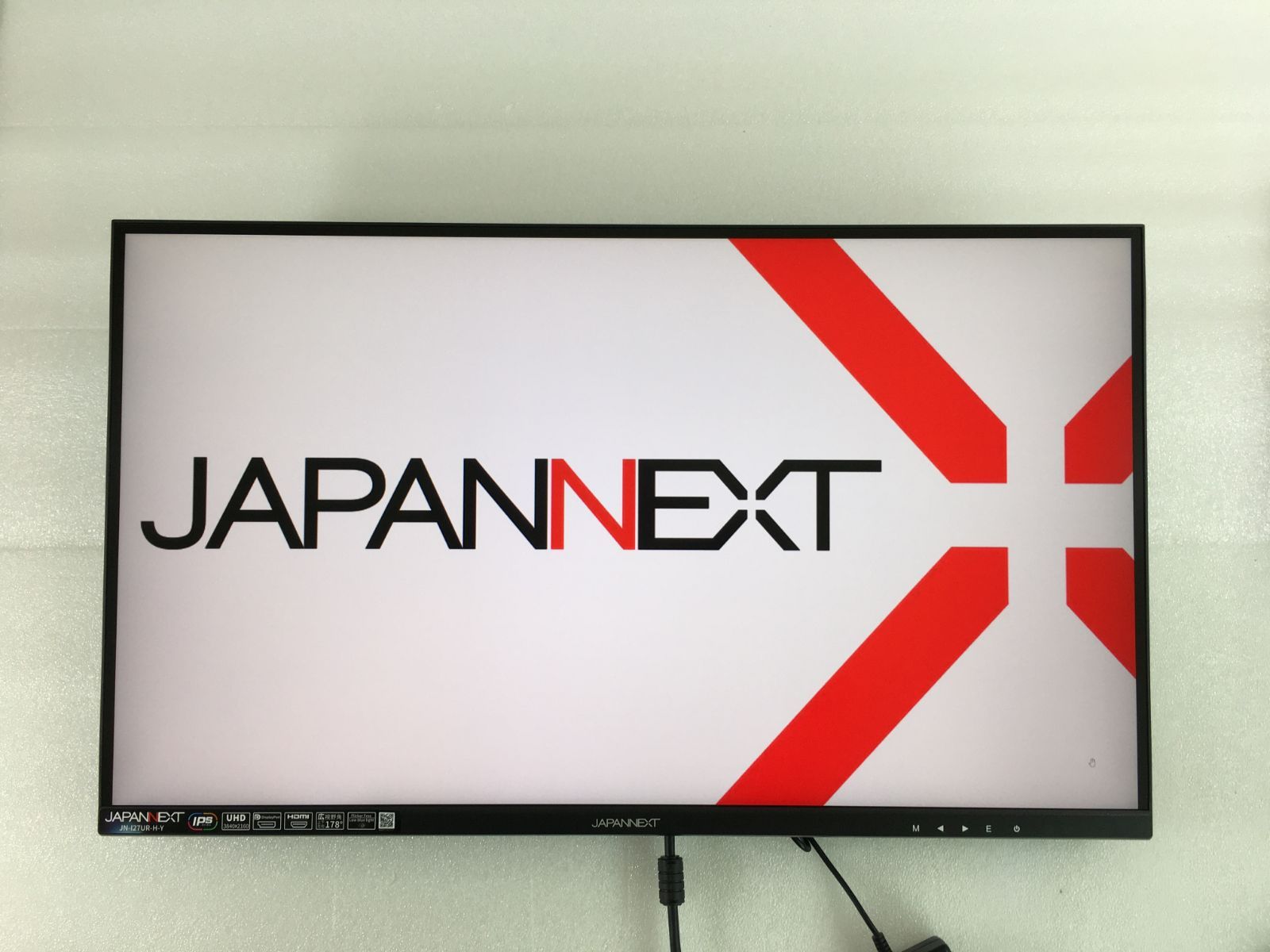 JAPANNEXT 4K HDR対応 27ｲﾝﾁ 液晶モニター JN-I27UR-H-Y HDMI DP sRGB100% IPS 液晶ディスプレイ  4589511161272lo - メルカリ