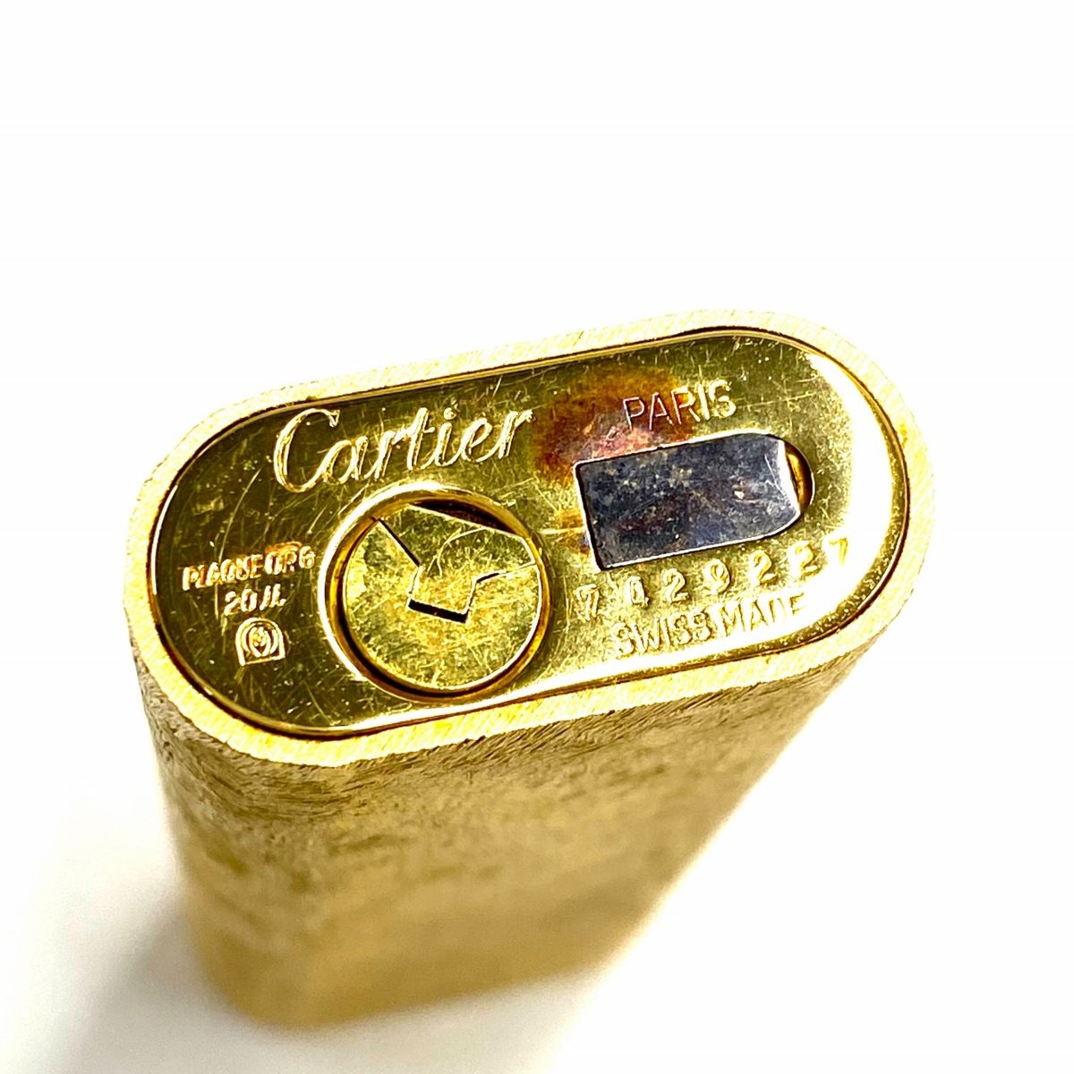 Cartier(カルティエ) ライター - ゴールド 着火確認できず 金属素材 - メルカリ