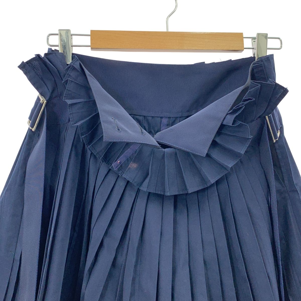 【ほぼ未使用】サカイ sacai プリーツキュロット ブラック サイズ1 25-01023S-001_V1_c92eeb2d-7964