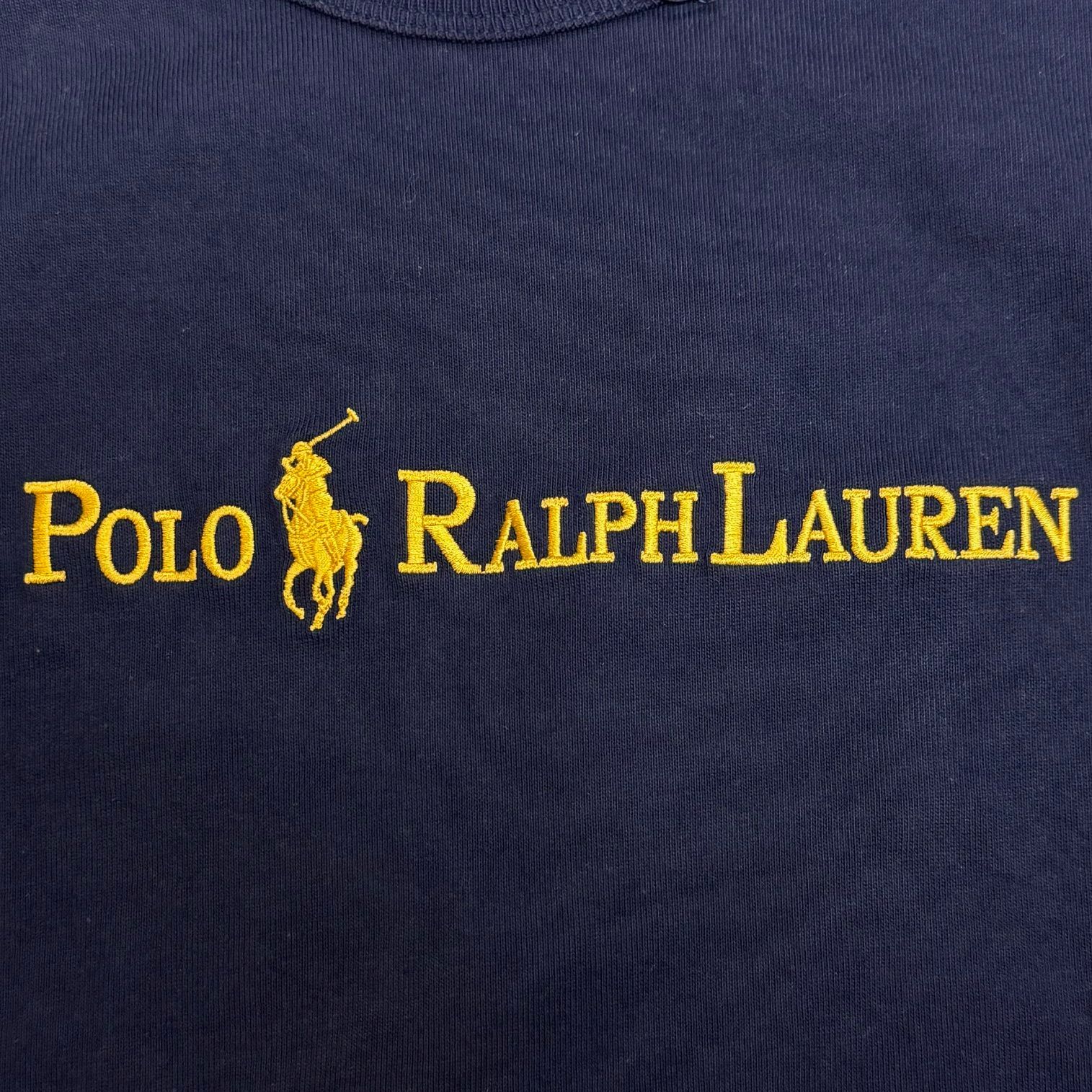 未使用 POLO RALPH LAUREN for BEAMS 別注 Gold Logo T-Shirt ゴールド 