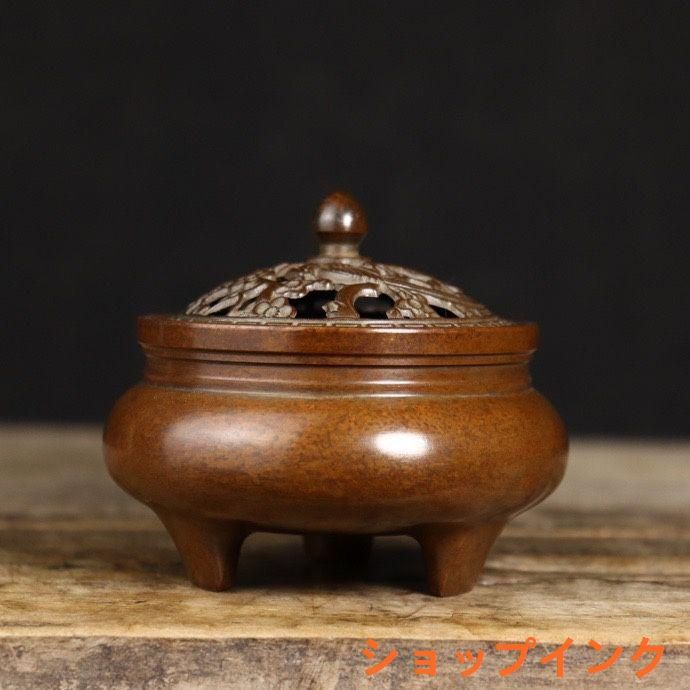 銅器 銅壺 双竜香炉 仏具 灰皿 収納缶 装飾品 工芸品 置物 銅器 銅壺 双竜香炉 仏具 灰皿 収納缶 装飾品 工芸品 置物