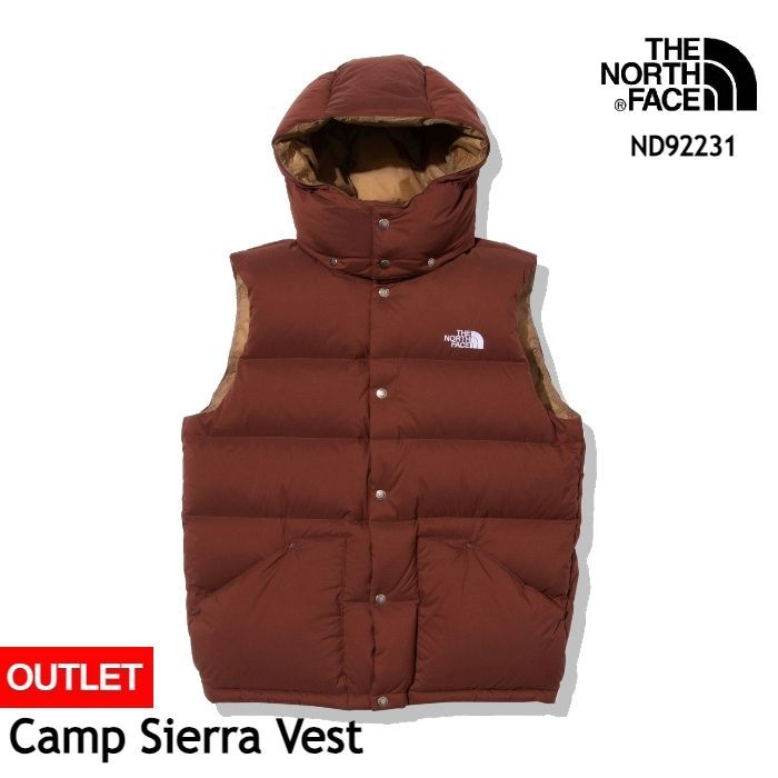 新品】ノースフェイス ND92231 Camp Sierra Vest キャンプシェラベスト