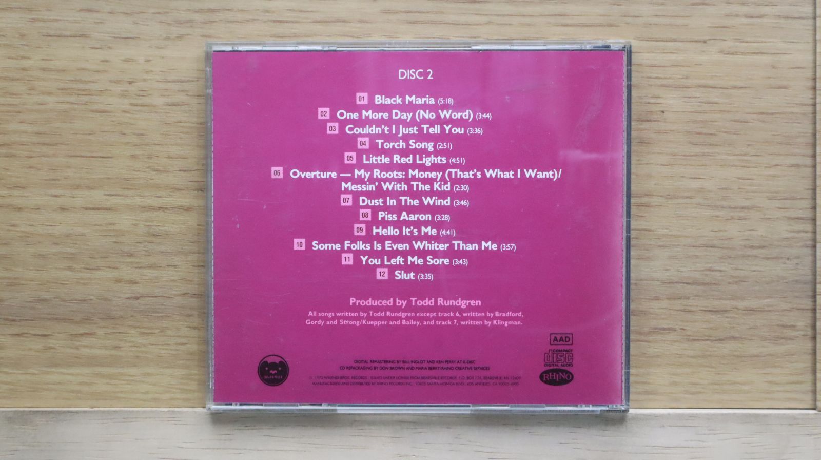中古CD☆トッド・ラングレン/Todd Harry Rundgren□ Something 