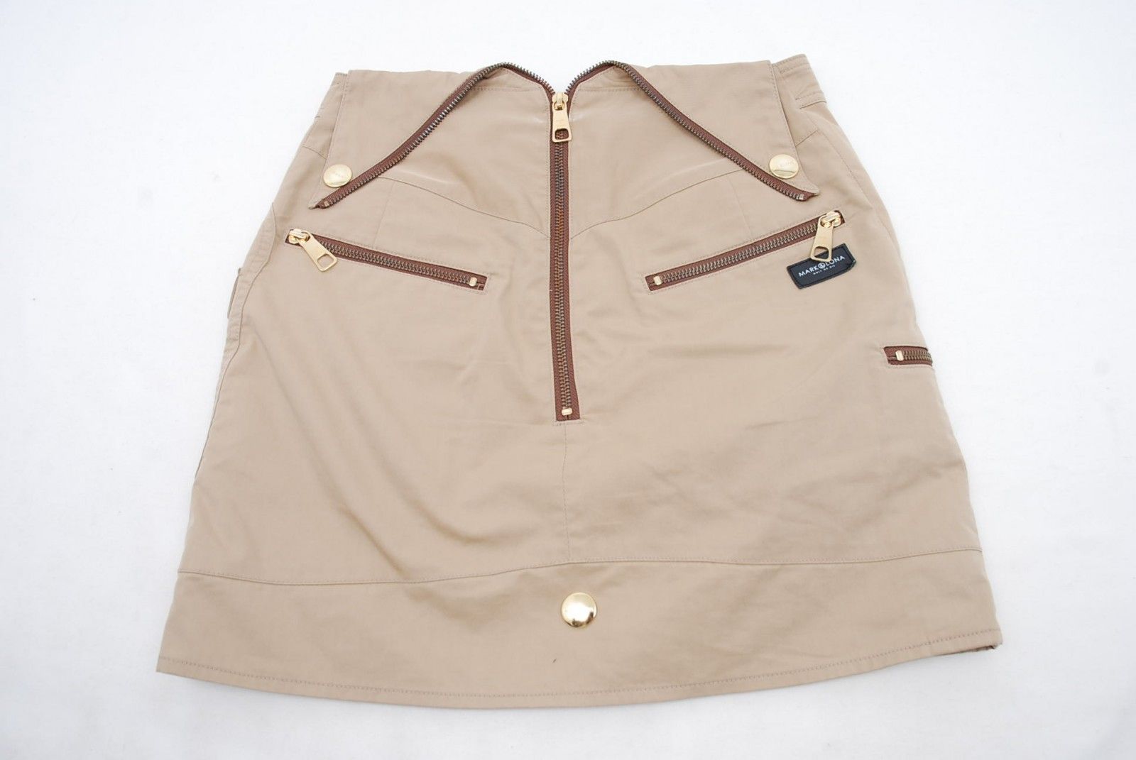 マークアンドロナ　MARK&LONA 新品タグ付　スカート36サイズ MARK & LONA（マークアンドロナ）の「Gauge Zip Skirt | WOMEN